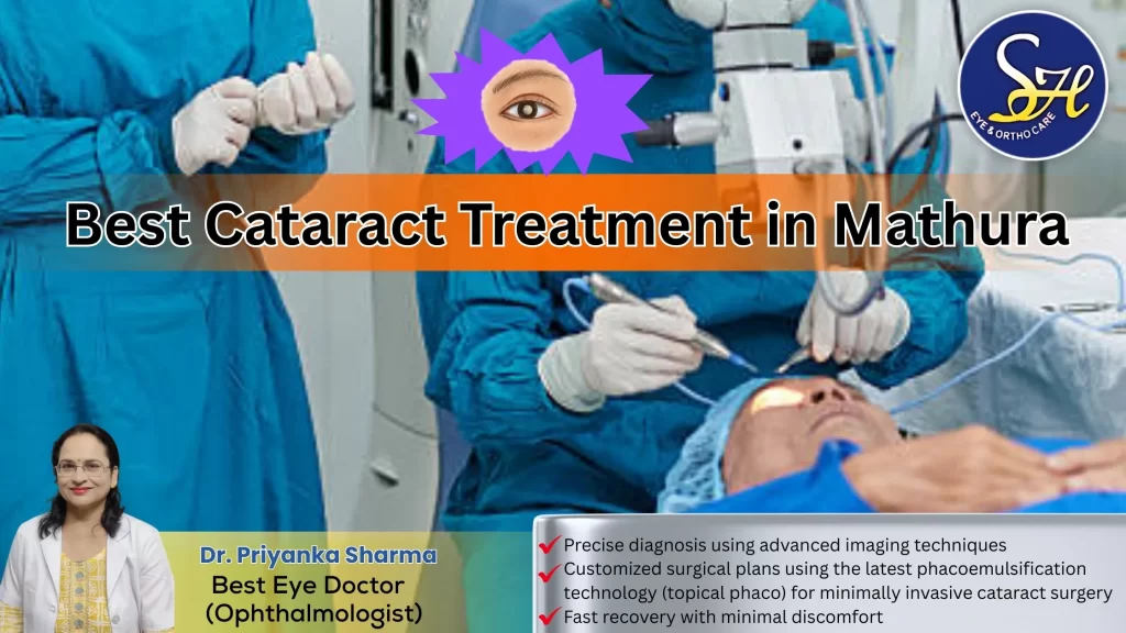 Best Cataract Treatment in Mathura: Dr. Priyanka Sharma at Sharma Hospital